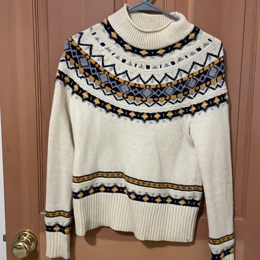 J crew winter sweater
